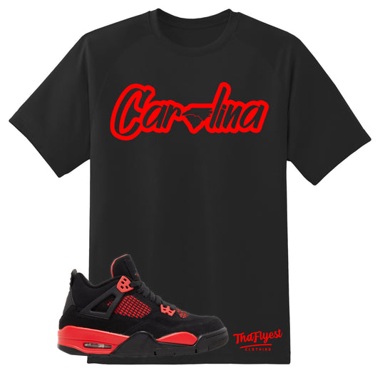 “Carolina” Black and Red T-Shirt