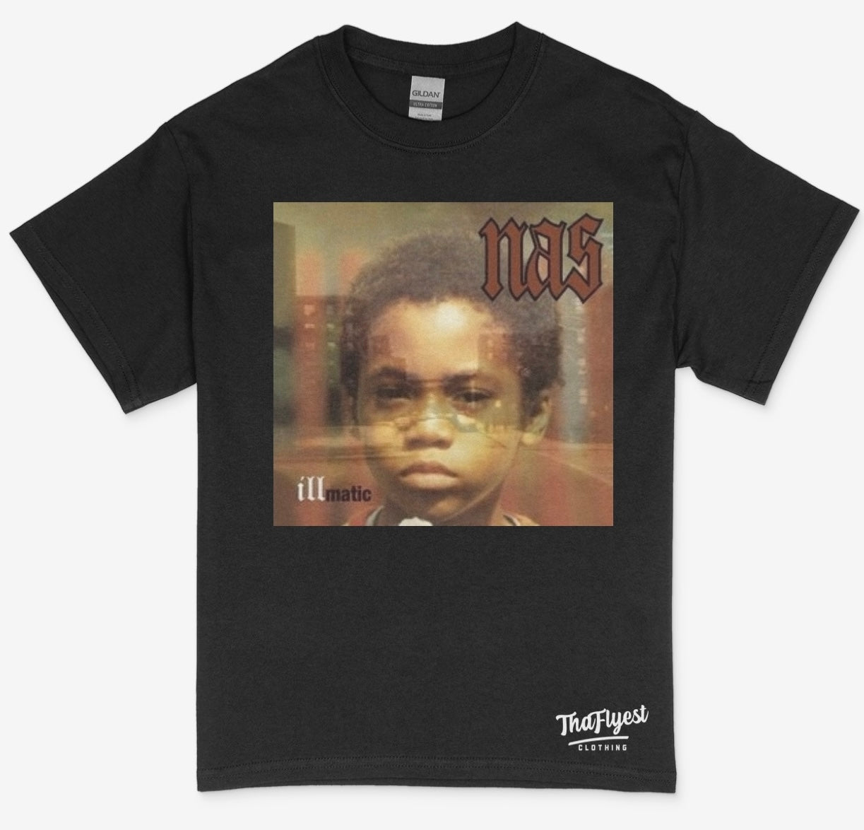 Nas-Illmatic Black T-Shirt