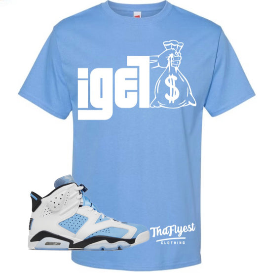 I Get Money University Blue T-Shirt