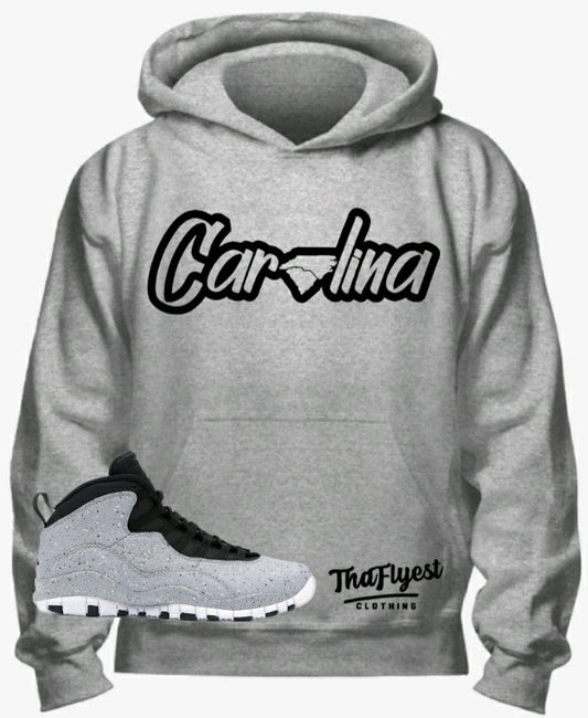 "CAROLINA" Grey and Black